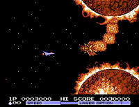 Gradius II on NES